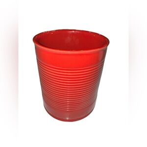 Sur La Table Red Ceramic Crock